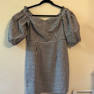 GUESS puff sleeve dress